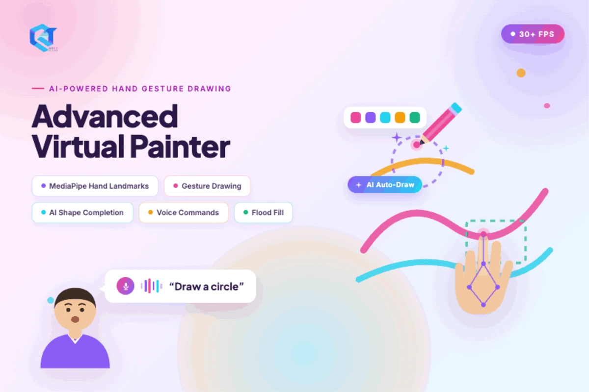 Advanced Virtual Painter screenshot